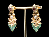 Vinaika Polki Long Earrings