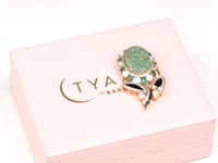 Valric Polki And Diamond Brooch