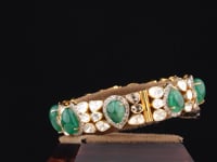 Rajni Polki And Diamond Bangle