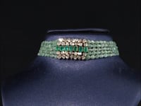 Camellia Polki  Bead Choker