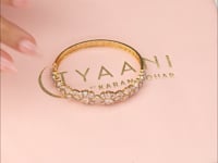 Hallie Diamond Bangle