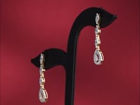 Sharon Diamond Long Earrings