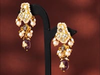 Alexia Polki Long Earrings