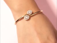 Delora Diamond Bangle