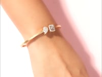 Orlis Diamond Bangle