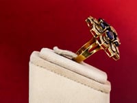 Lydia Polki And Diamond Ring