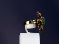 Tristin Polki And Diamond Ring