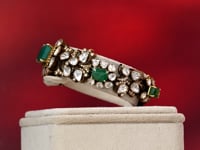 Tiya Polki And Diamond Loose Bracelet