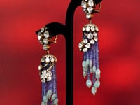 Calira Polki And Diamond Jhumkas