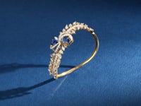 Ansa Diamond Bangle
