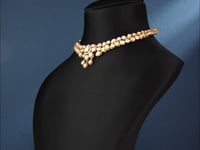 Zinat Polki And Diamond Necklace