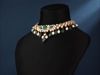 Josephine Polki And Diamond Necklace