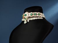 Jude Polki And Diamond Choker