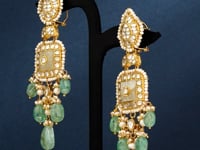 Priyanjali Polki Long Earrings