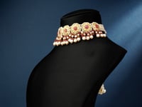 Sahara Polki And Diamond Necklace