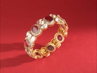 Avae Polki And Diamond Bangle