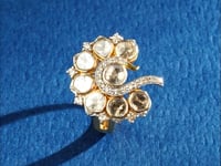 Ellen Polki  And Diamond Ring