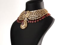 Juhi Chawla - Adya Polki And Diamond Necklace