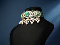 Yasna Polki And Diamond Choker