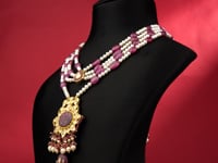 Rekha Polki Bead Pendant