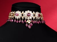 Koyel Polki And Diamond Choker