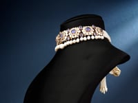 Utsavi Polki And Diamond Choker