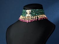 Naima Polki And Diamond Bead Choker