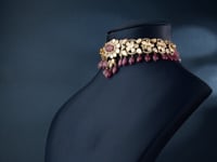 Nieve Polki And Diamond Choker