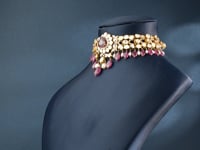 Elaris Polki And Diamond Choker