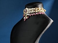 Elaris Polki And Diamond Choker