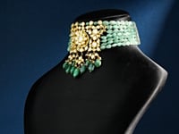 Myra Polki Bead Choker