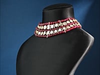 Tina Polki And Diamond Choker