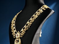 Anjali Polki Long Necklace
