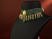 Xaria Polki Bead Choker