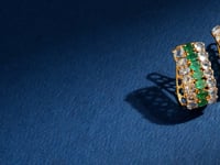 Sakshi Emerald Hoops