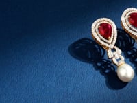 Diamond Long Earrings