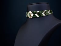 Tiya Diamond Bead Choker