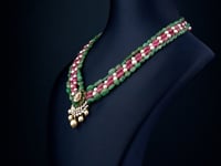 Marina Diamond Bead Choker