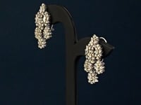 Mohna Diamond Long Earrings