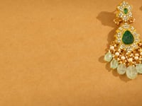 Nirika Polki Long Earrings