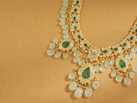 Kriti Polki Long Necklace