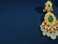 Nirika Polki Long Earrings