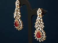 Diamond Long Earrings