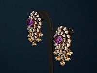 Cymora Diamond Long Earrings