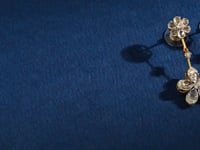 Shreyashi Diamond Long Earrings