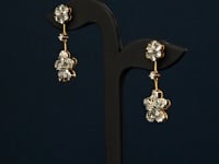 Shreyashi Diamond Long Earrings