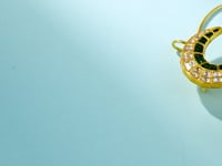 Elvara Polki Long Earrings