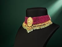 Kaiza Polki Bead Choker