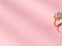 Asha Polki And Diamond Ring