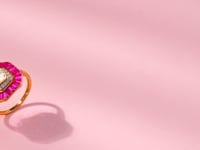 Deepika Polki And Diamond Ring